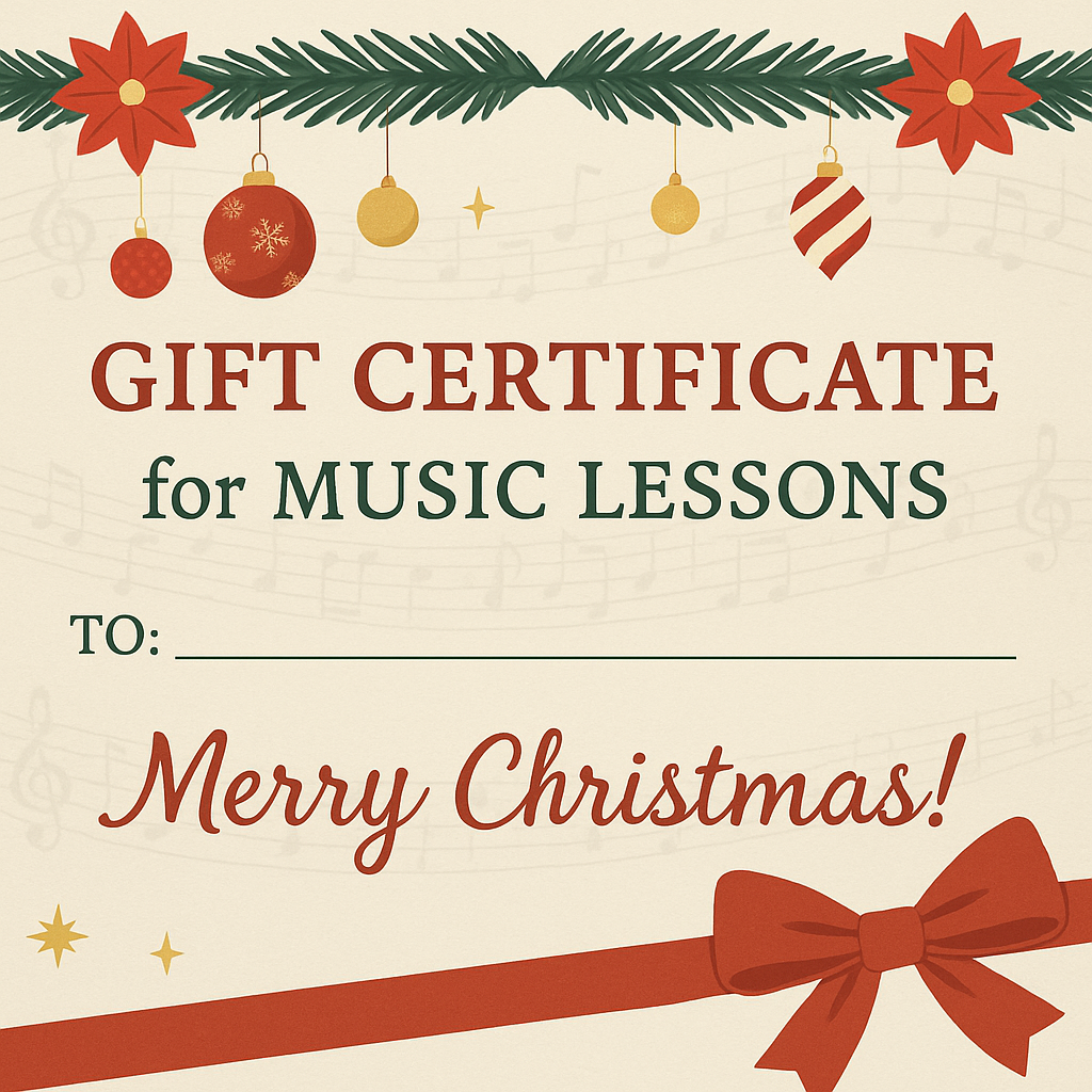 Christmas Gift Certificates