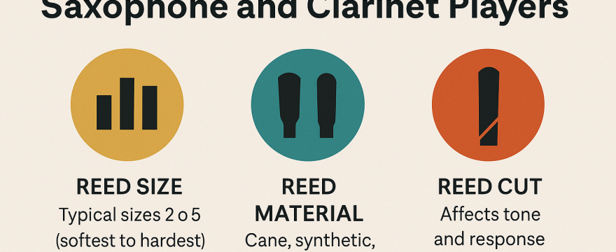 Understanding Reeds for Clarinets and Saxophones