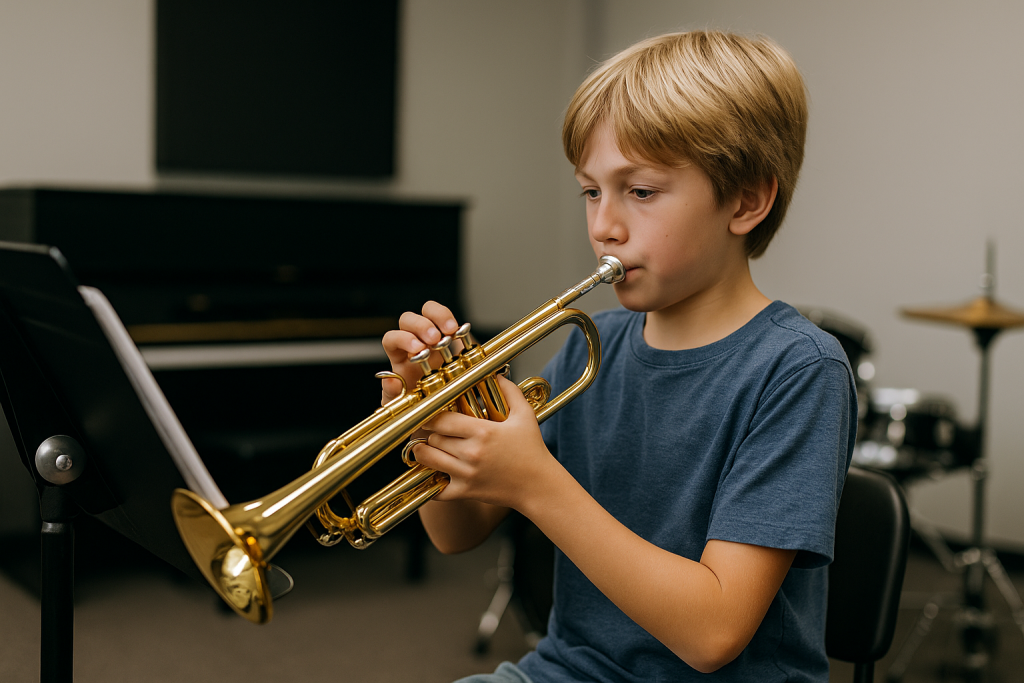 Trumpet Instruction for Kids