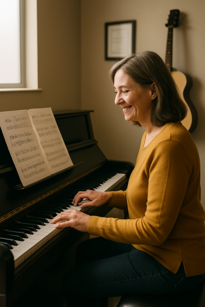 Adult Piano Lessons Near Brighton Michigan