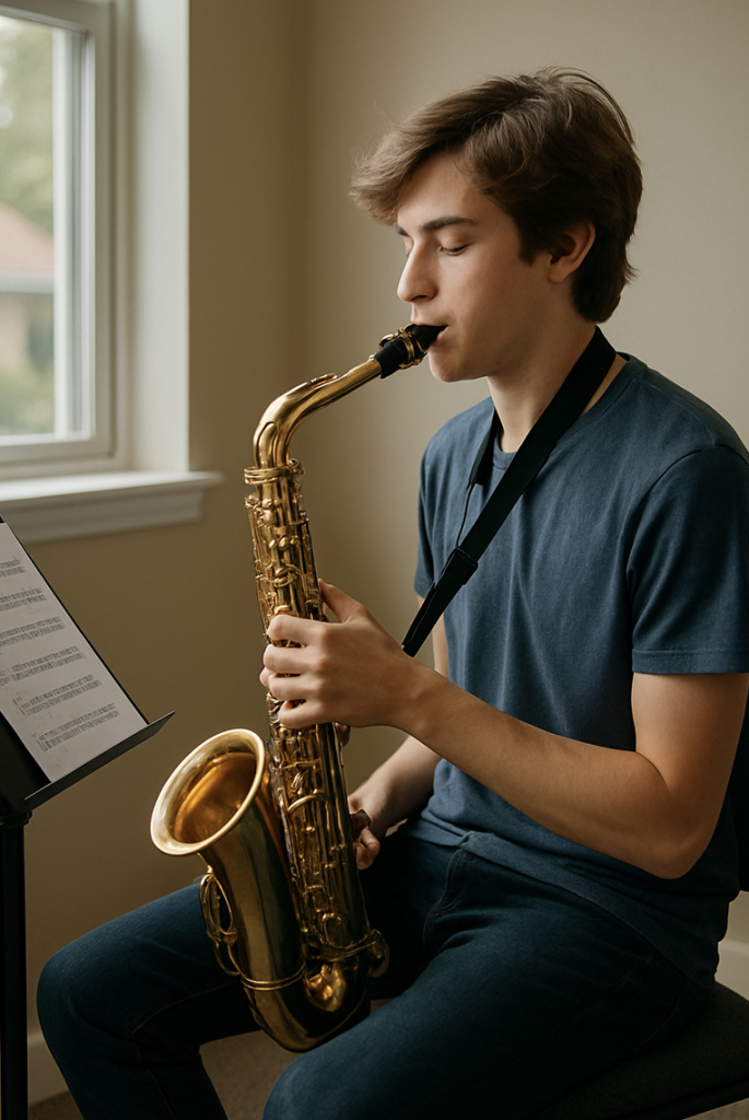 saxophone lessons Brighton MI
