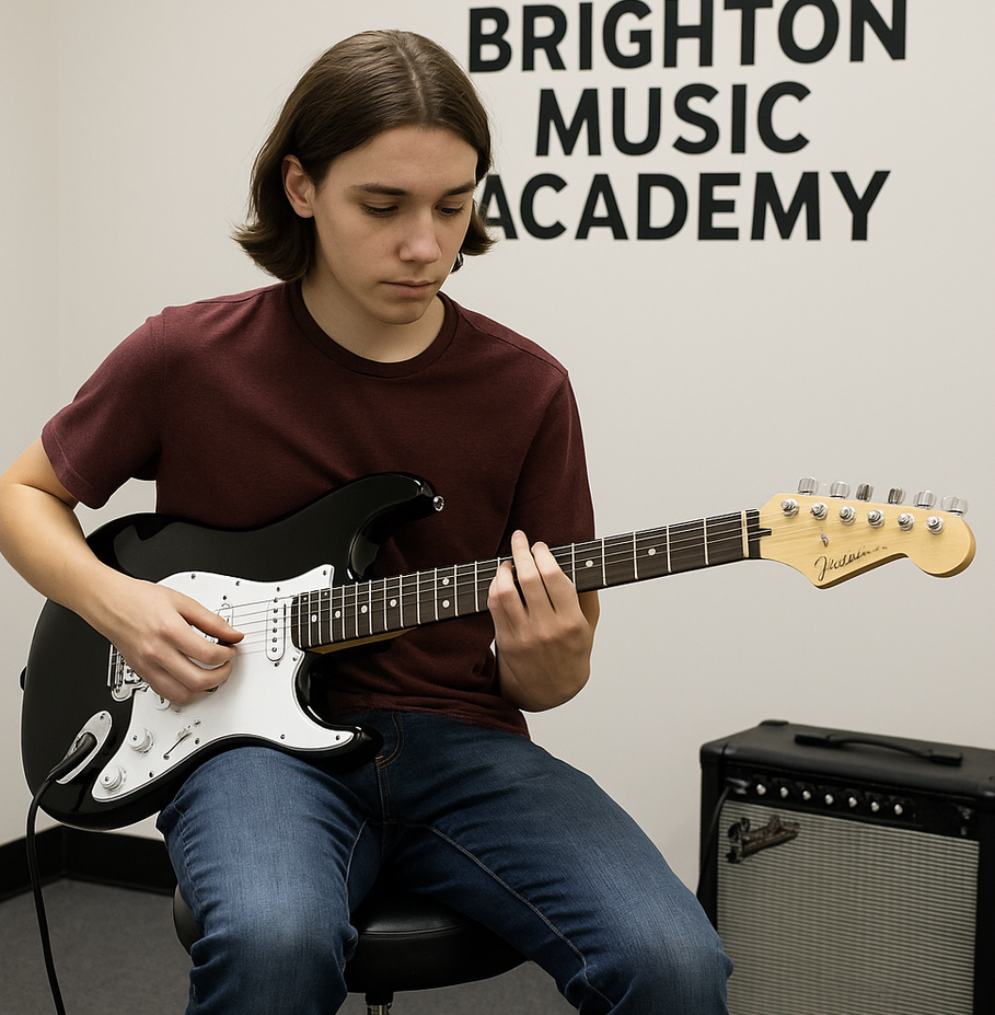 Rock Guitar Lessons in Brighton Michigan