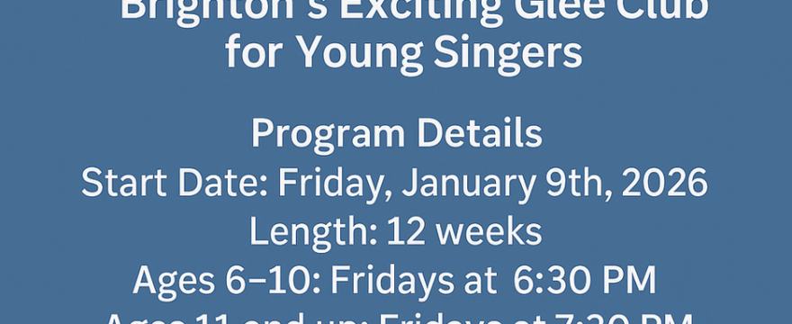Vocal Velocity Winter 2026 – Brighton’s Exciting Glee Club for Young Singers