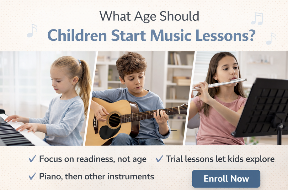 What Age Should Children Start Music Lessons?