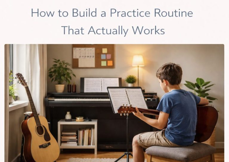 Instrument Practice Routine How to Build a Practice Routine That Actually Works - Brighton Music ...