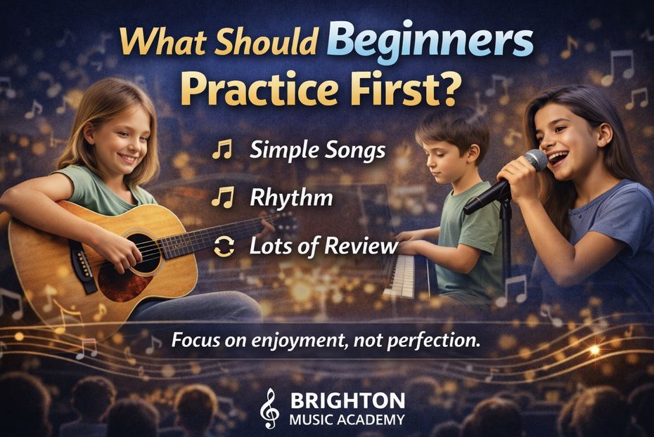 What Should Beginners Practice First?