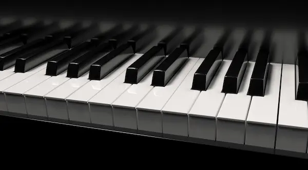 Piano keyboard for piano lessons in Brighton MI