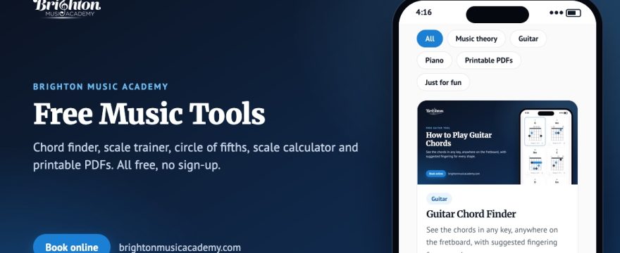 Introducing Our Free Interactive Music Tools
